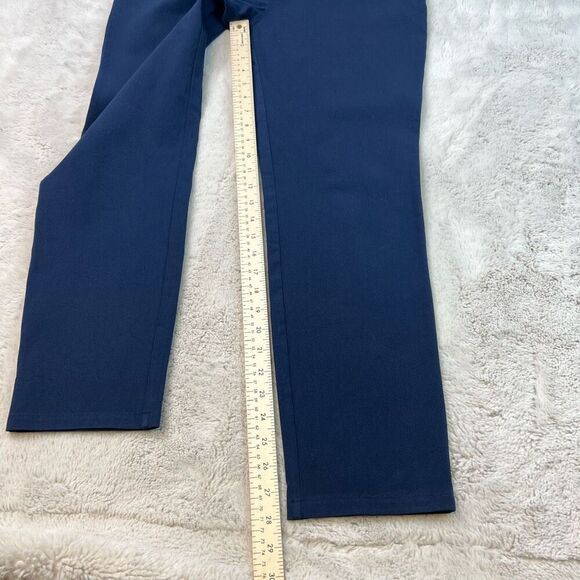 Isaac Mizrahi Pants Womens Size Medium Stretch Navy Blue Pull On - Picture 6 of 8